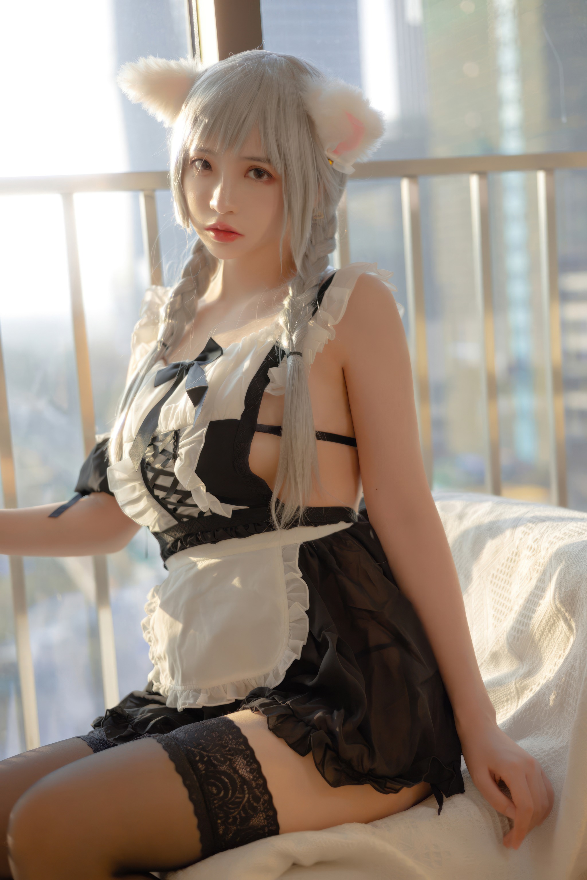 图片[1]-疯猫ss – NO.234 夕女仆[40P]-XikXak